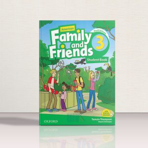 کتاب American Family and Friends 3 (SB+WB+Audio) 2nd Edition | کتاب فمیلی اند فرندز 3 ویرایش دوم سایز بزرگ (رحلی)