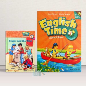 کتاب انگلیش تایم 5 ویرایش دوم + به همراه کتاب داستان | کتاب English Time 5 2nd Edition + with Story Book Pack