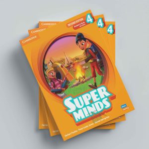 کتاب Super Minds 4 (SB+WB+SP+Audio) 2nd Edition | کتاب سوپرمایندز 4 ویرایش دوم (3جلدی)