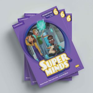 کتاب سوپرمایندز 6 ویرایش دوم (3جلدی) | کتاب Super Minds 6 (SB+WB+SP+Audio) 2nd Edition